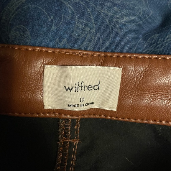 Aritzia Melina Vegan Leather Pants - Picture 3 of 6